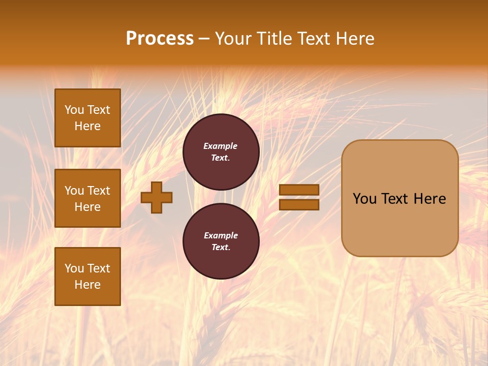 Golden Wheat PowerPoint Template