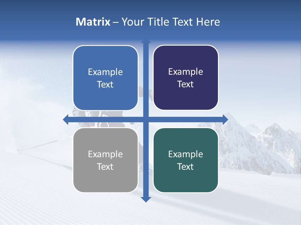 Skiing PowerPoint Template
