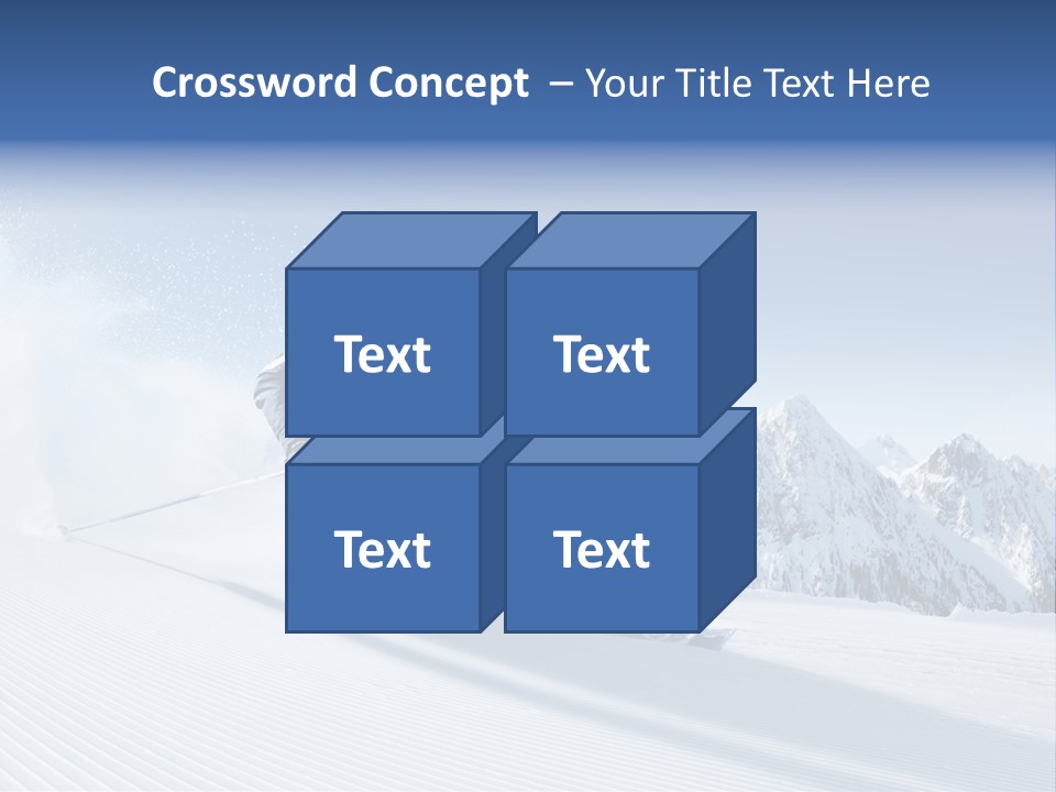 Skiing PowerPoint Template