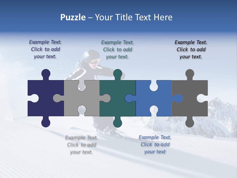 Skiing PowerPoint Template