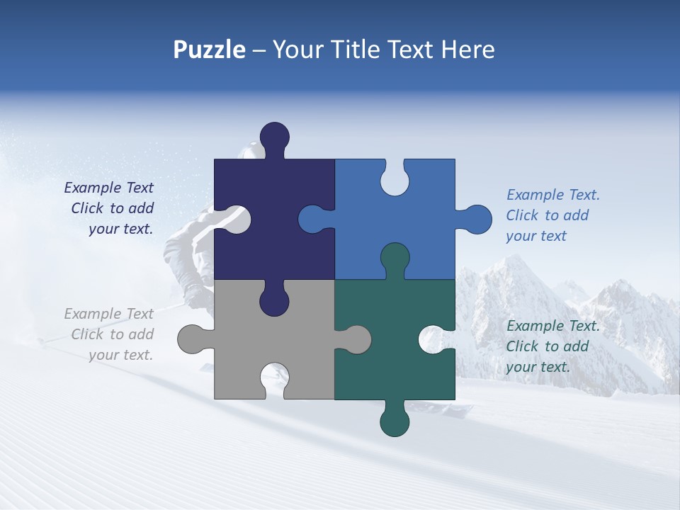 Skiing PowerPoint Template