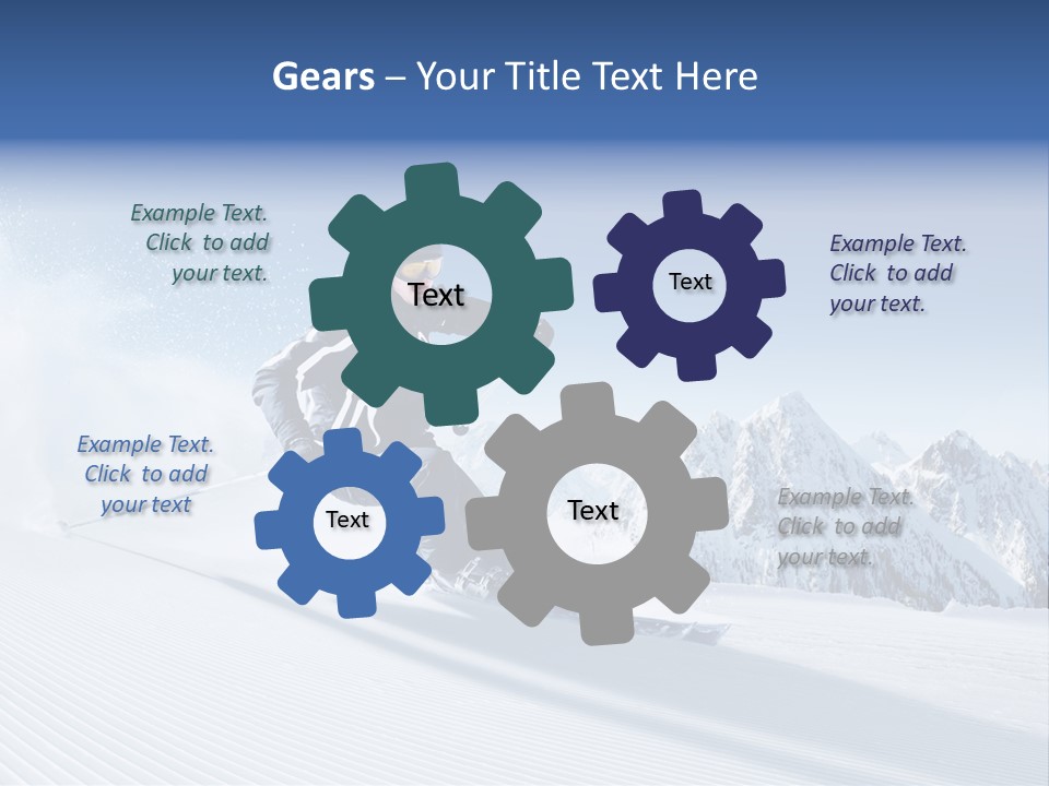 Skiing PowerPoint Template