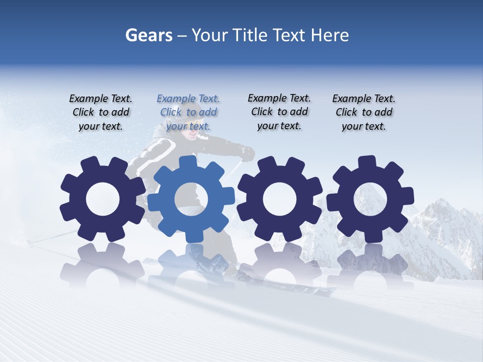 Skiing PowerPoint Template