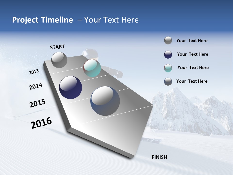 Skiing PowerPoint Template