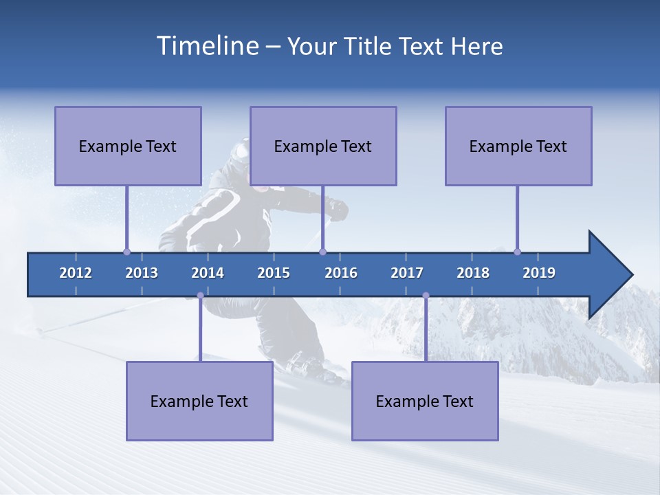 Skiing PowerPoint Template