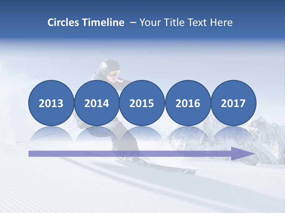 Skiing PowerPoint Template