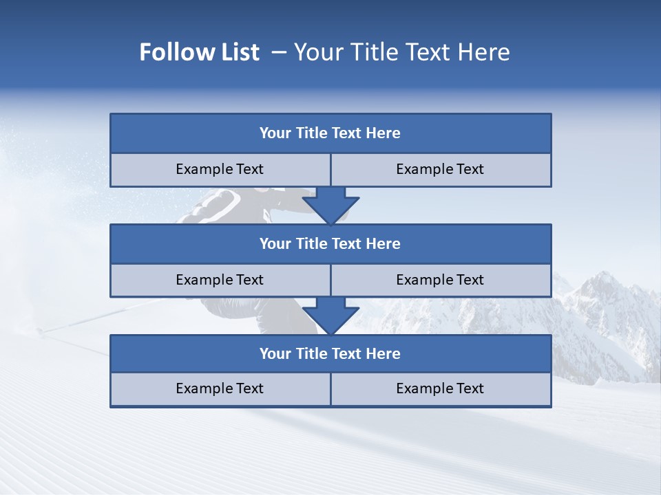 Skiing PowerPoint Template