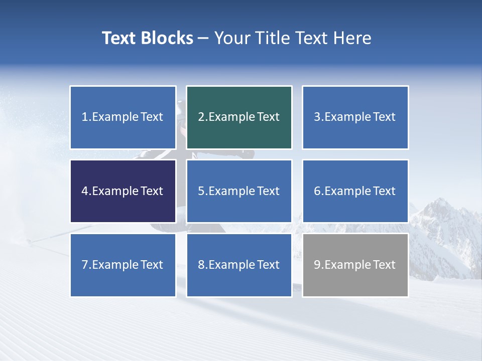 Skiing PowerPoint Template
