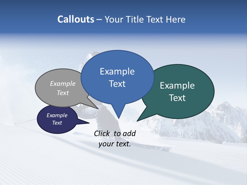 Skiing PowerPoint Template