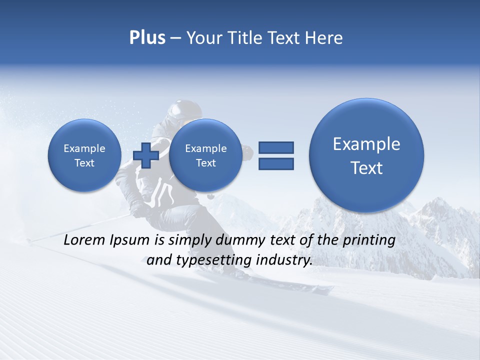Skiing PowerPoint Template