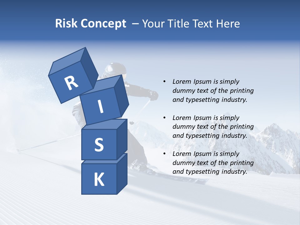 Skiing PowerPoint Template