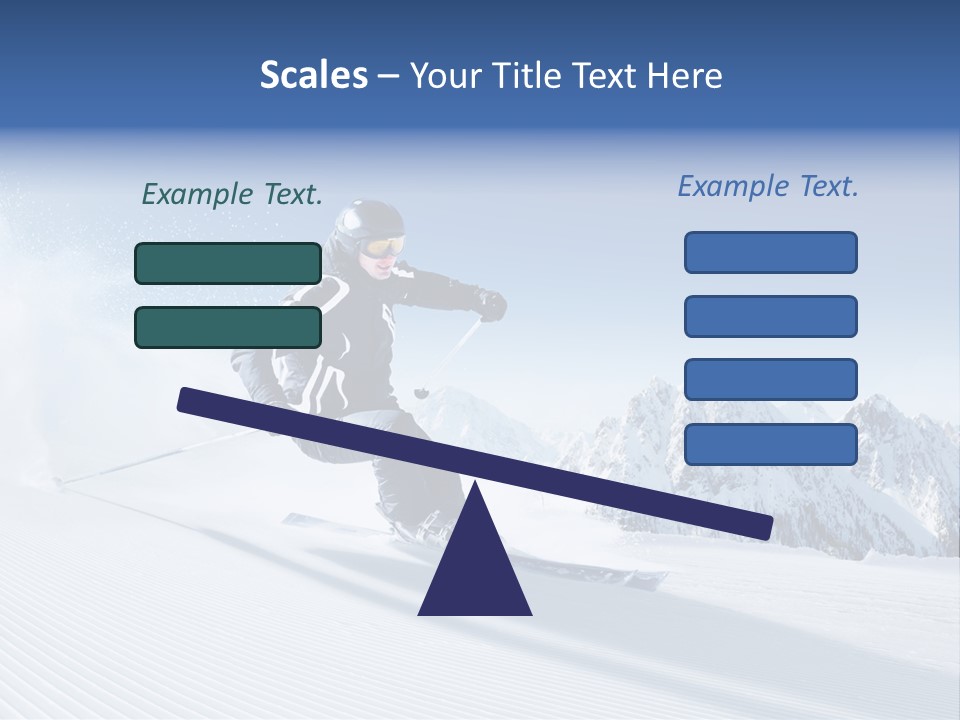 Skiing PowerPoint Template