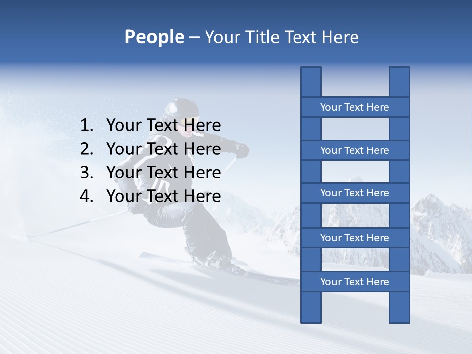 Skiing PowerPoint Template