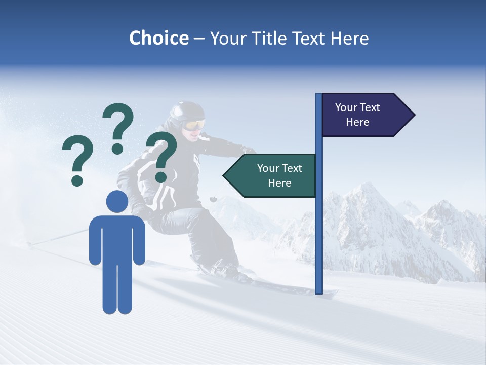 Skiing PowerPoint Template