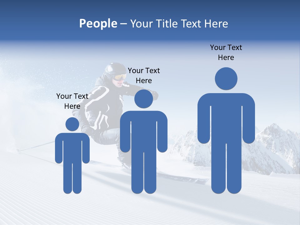 Skiing PowerPoint Template