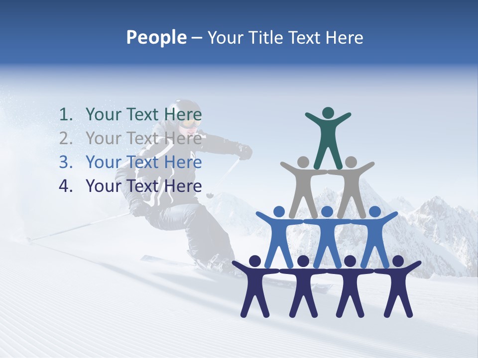 Skiing PowerPoint Template