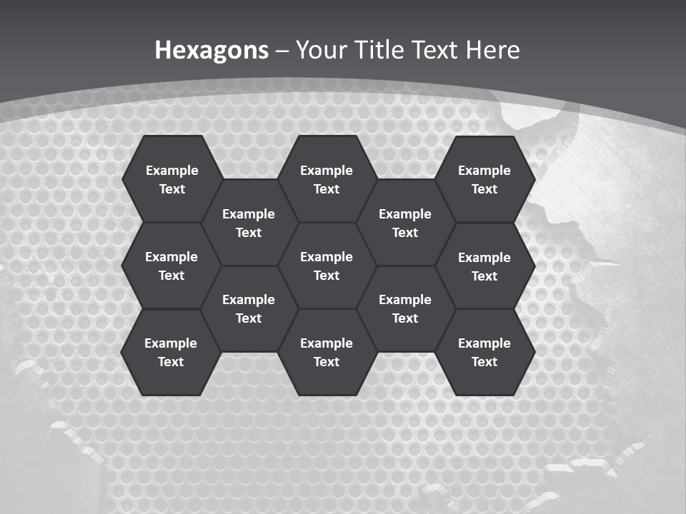 Textures Crack PowerPoint Template