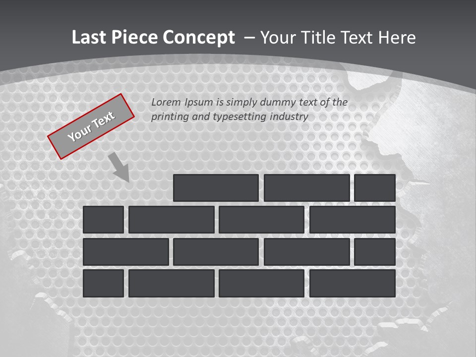 Textures Crack PowerPoint Template