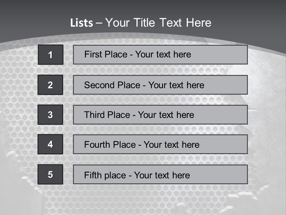 Textures Crack PowerPoint Template