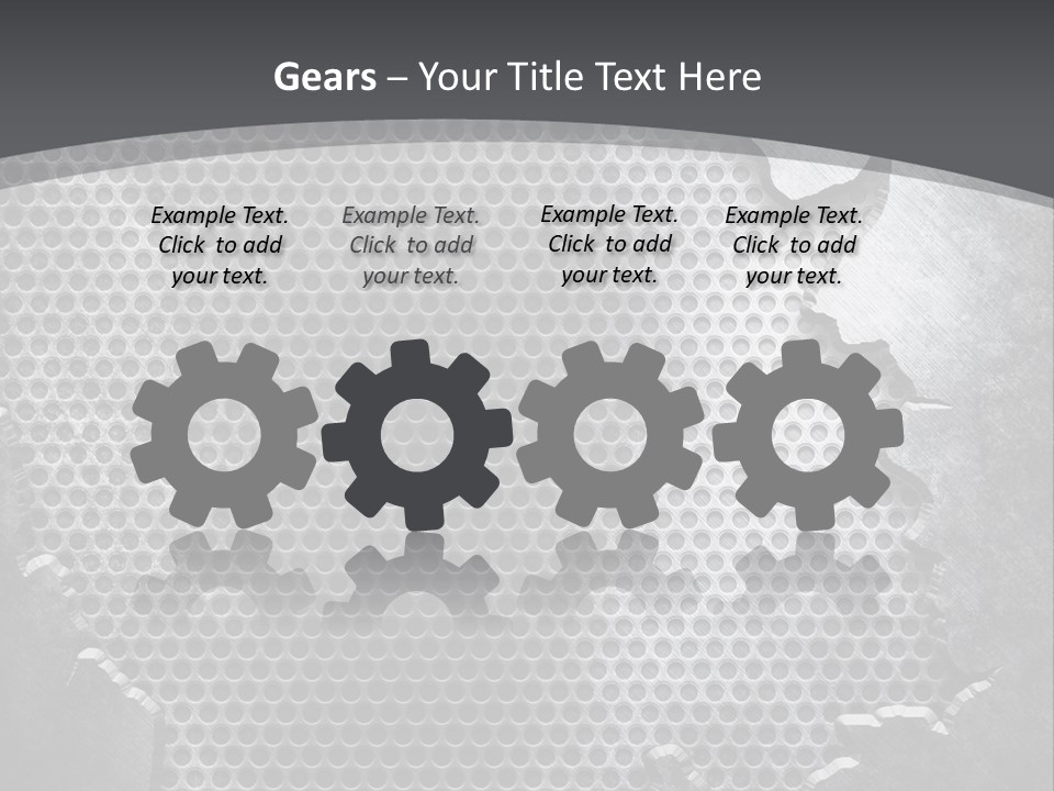 Textures Crack PowerPoint Template