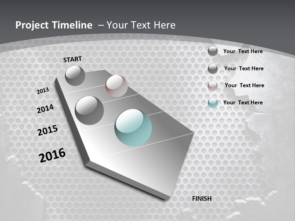 Textures Crack PowerPoint Template