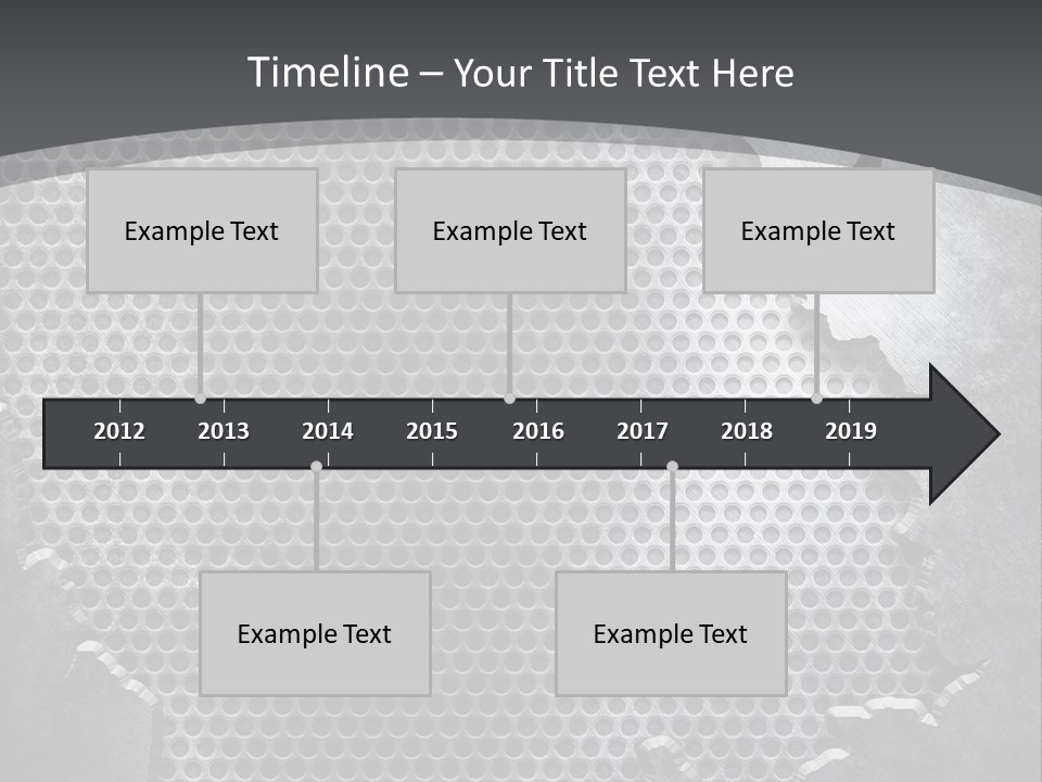 Textures Crack PowerPoint Template