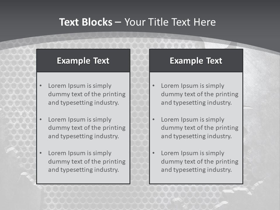 Textures Crack PowerPoint Template