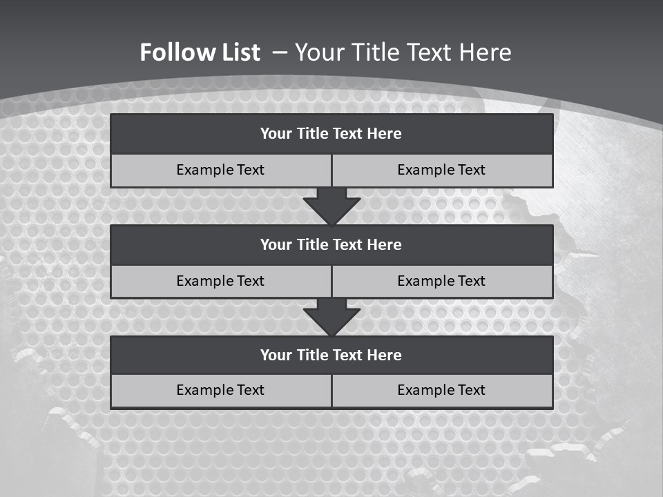 Textures Crack PowerPoint Template