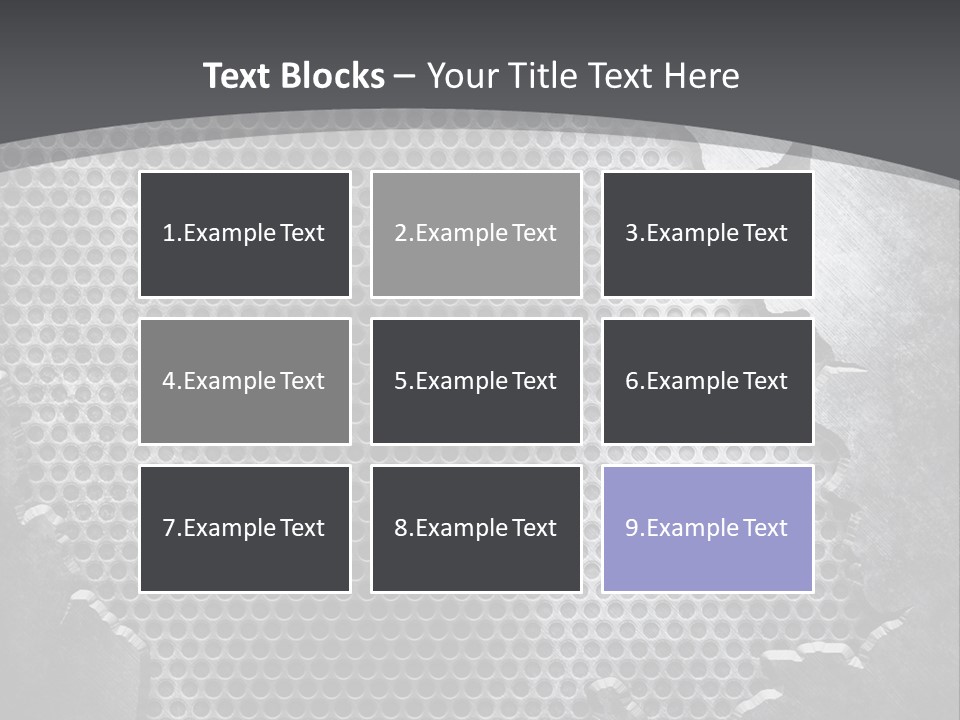 Textures Crack PowerPoint Template