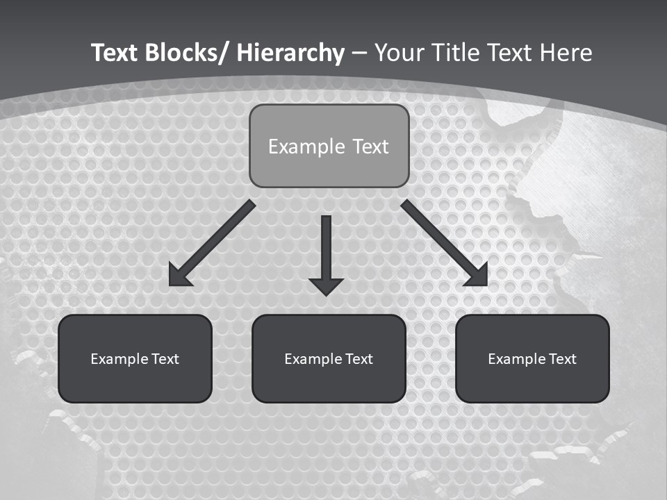 Textures Crack PowerPoint Template