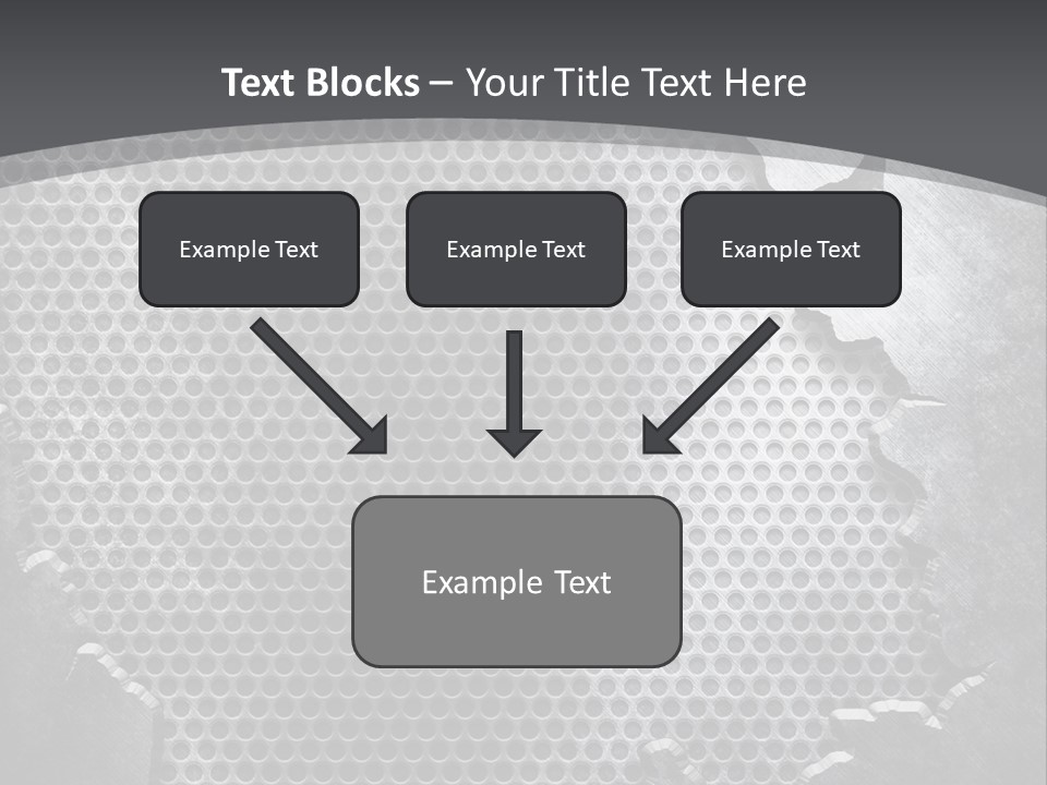 Textures Crack PowerPoint Template