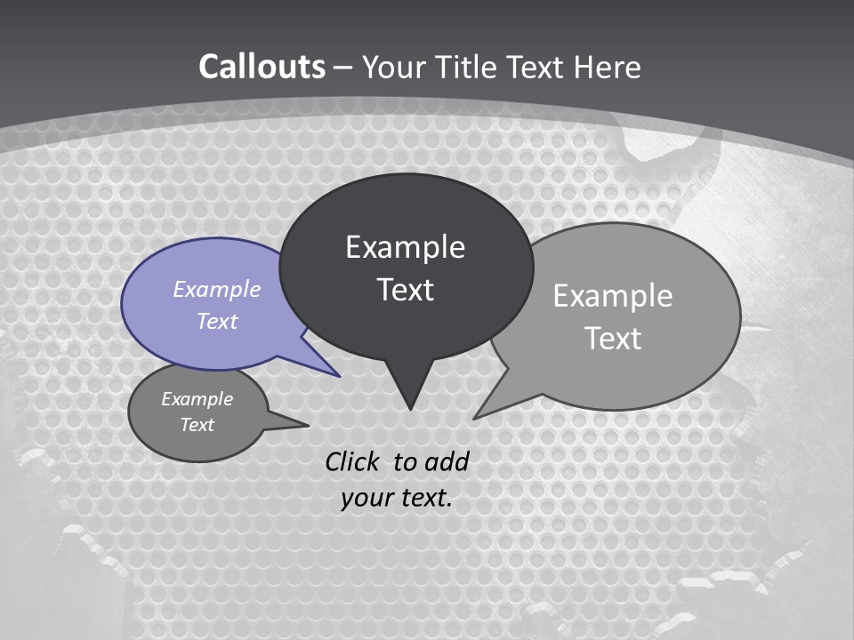Textures Crack PowerPoint Template
