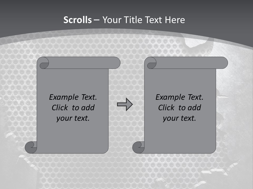 Textures Crack PowerPoint Template
