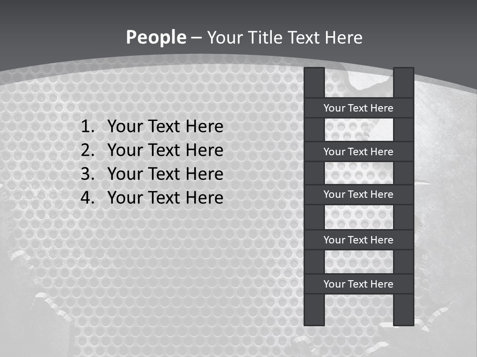 Textures Crack PowerPoint Template