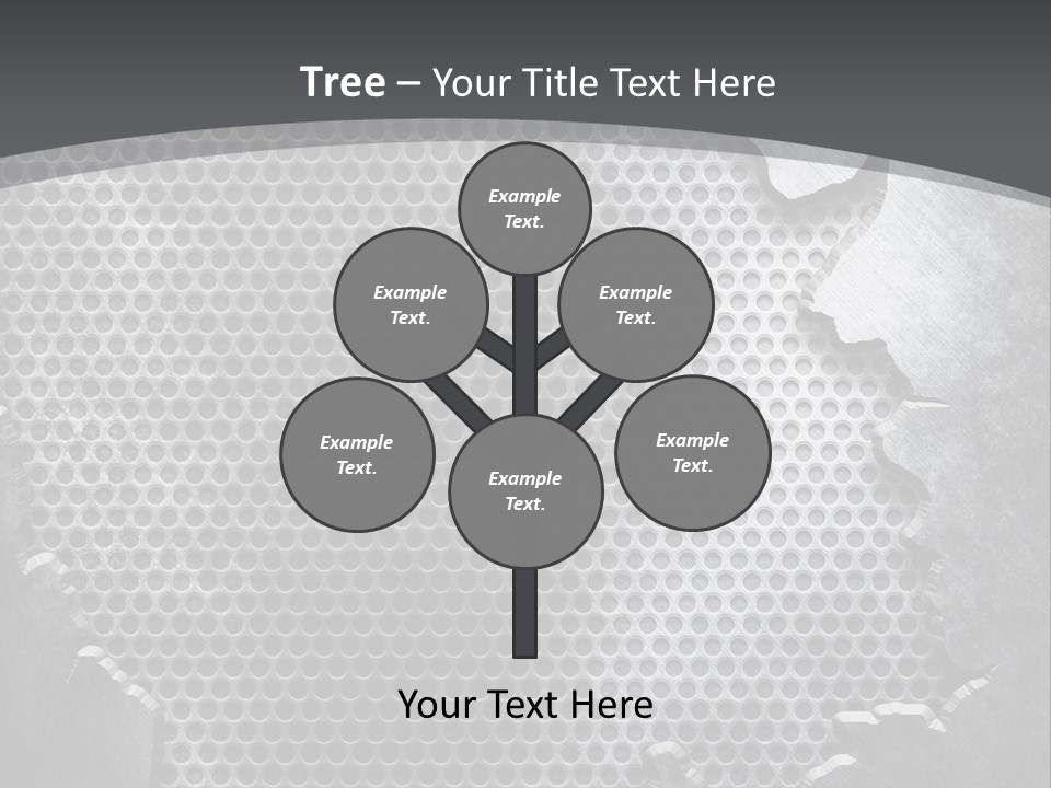 Textures Crack PowerPoint Template