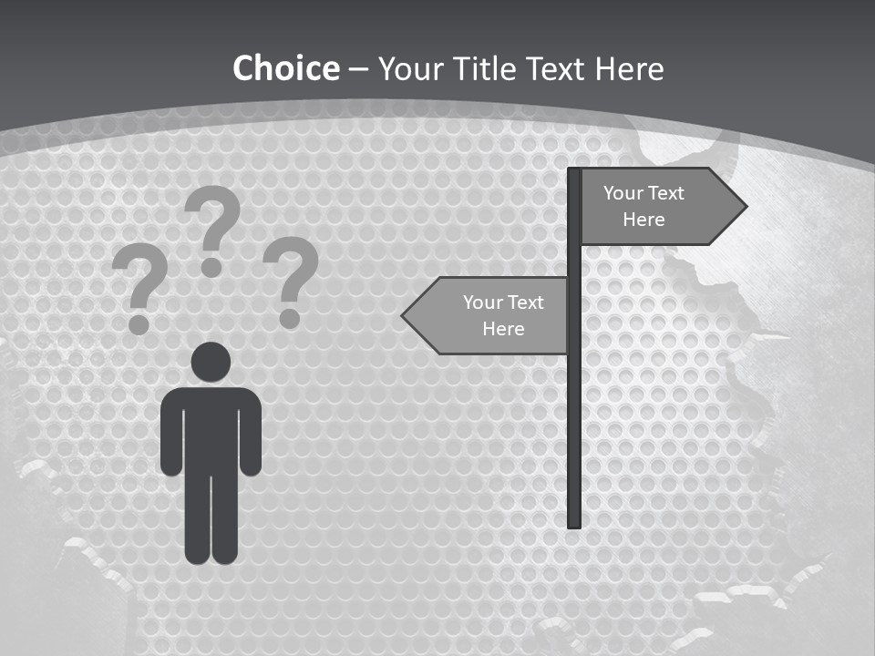 Textures Crack PowerPoint Template