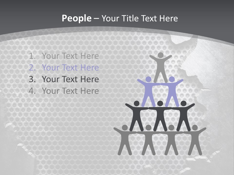 Textures Crack PowerPoint Template