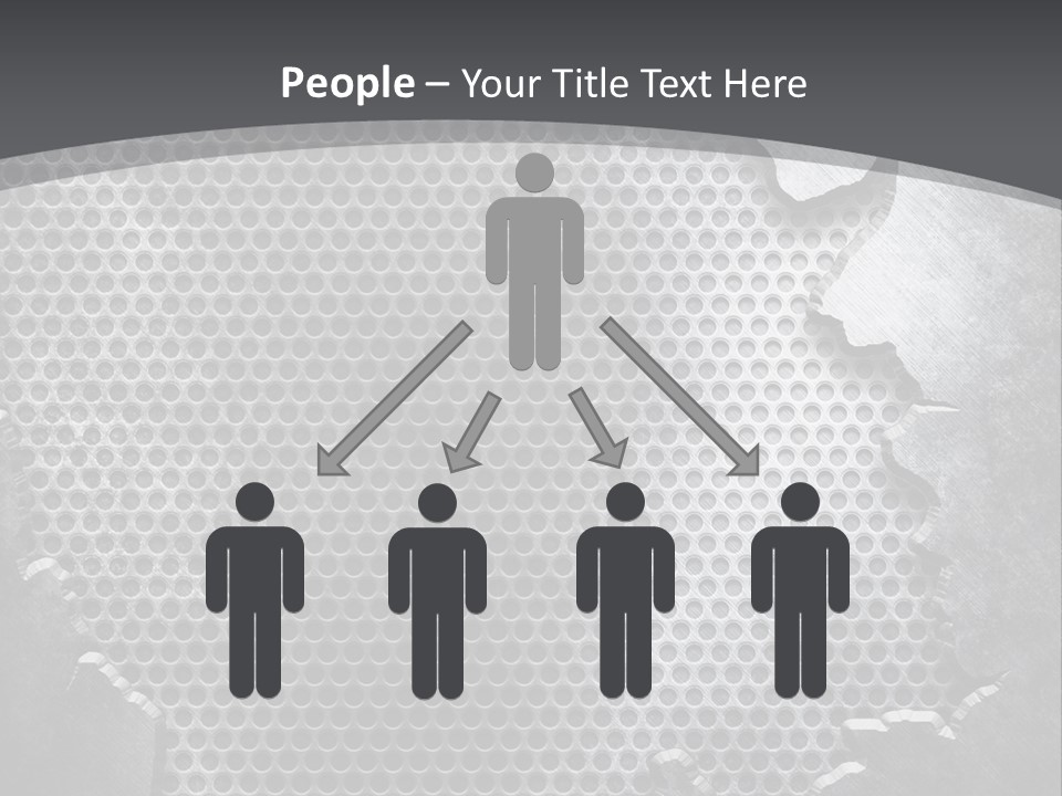 Textures Crack PowerPoint Template