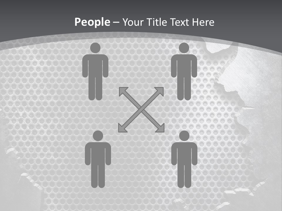 Textures Crack PowerPoint Template