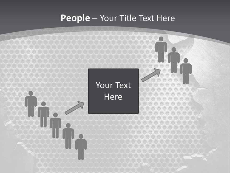 Textures Crack PowerPoint Template