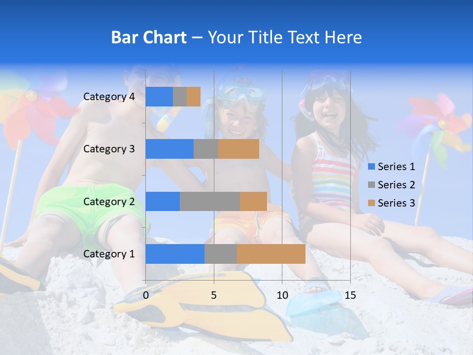 Youngsters Happy Carefree PowerPoint Template
