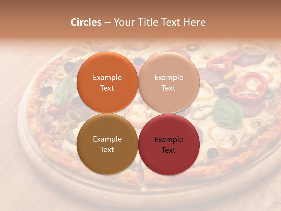 Gluten Free Pizza Dough PowerPoint Template
