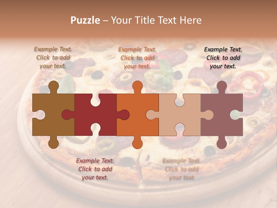 Gluten Free Pizza Dough PowerPoint Template