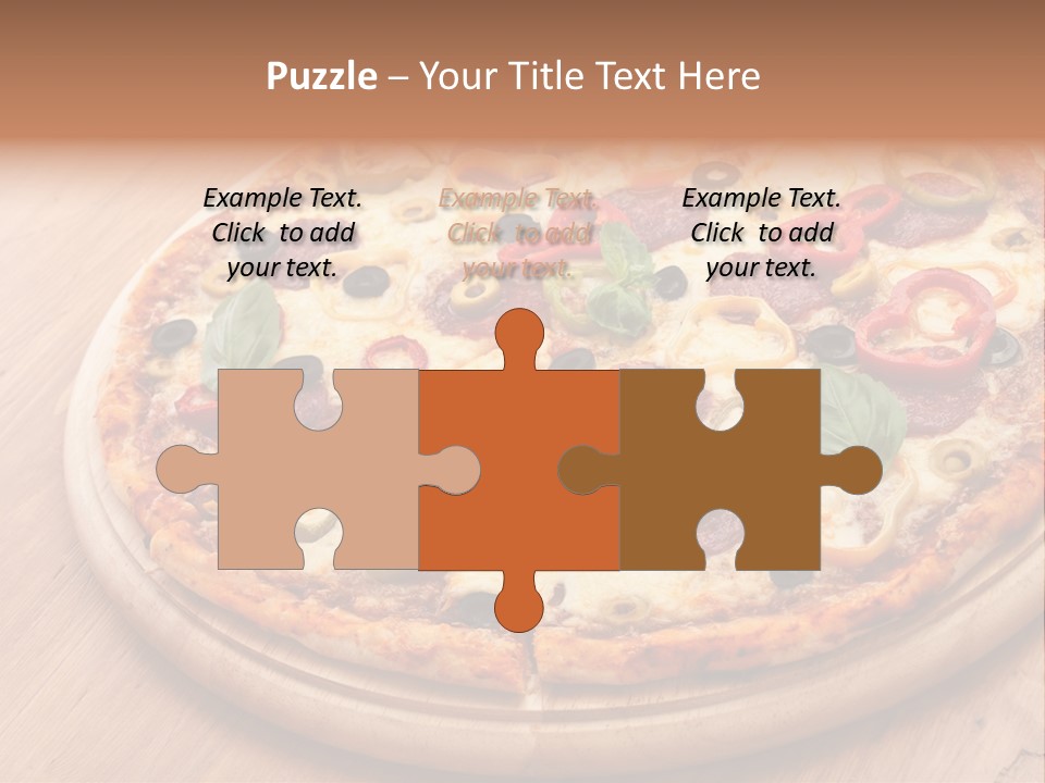 Gluten Free Pizza Dough PowerPoint Template