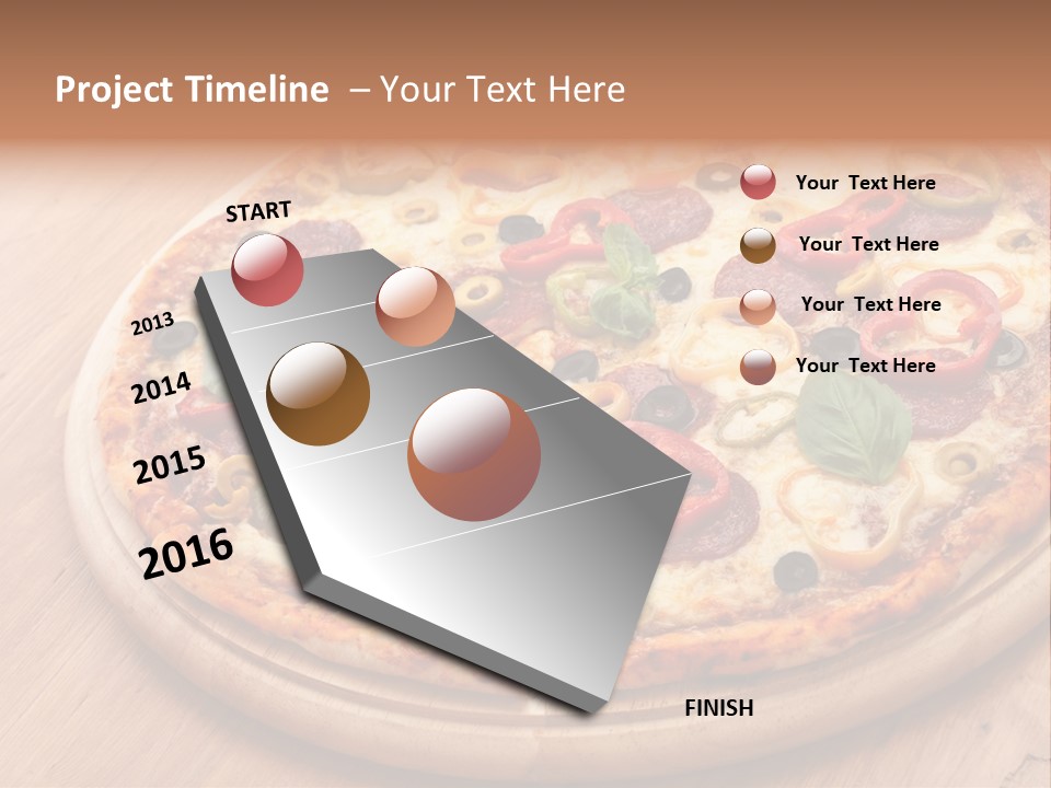 Gluten Free Pizza Dough PowerPoint Template