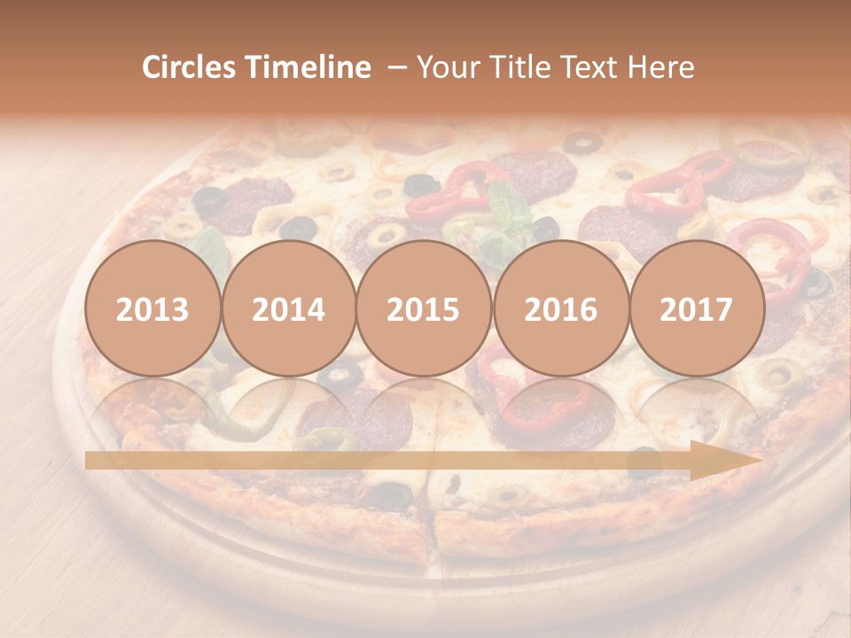 Gluten Free Pizza Dough PowerPoint Template