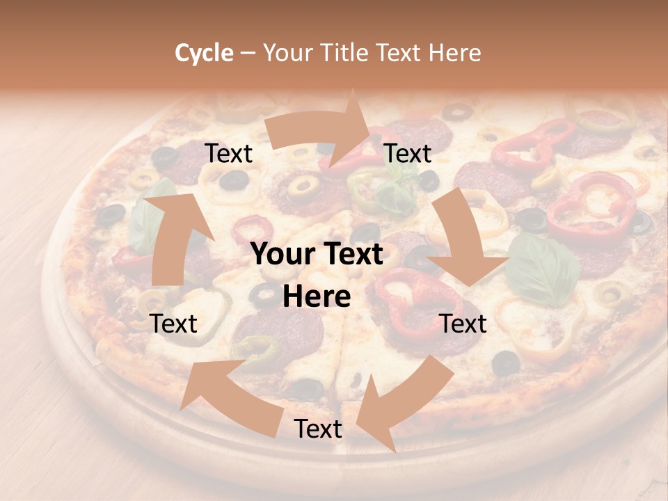 Gluten Free Pizza Dough PowerPoint Template