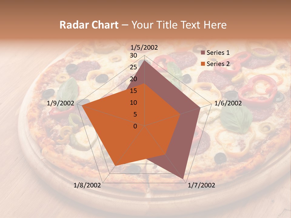 Gluten Free Pizza Dough PowerPoint Template