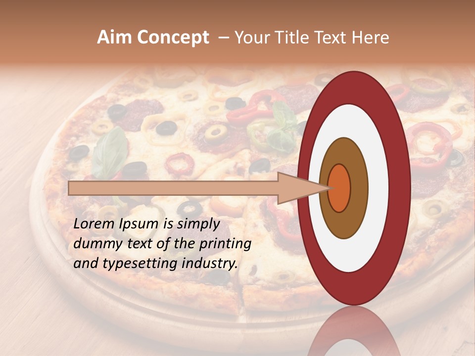 Gluten Free Pizza Dough PowerPoint Template