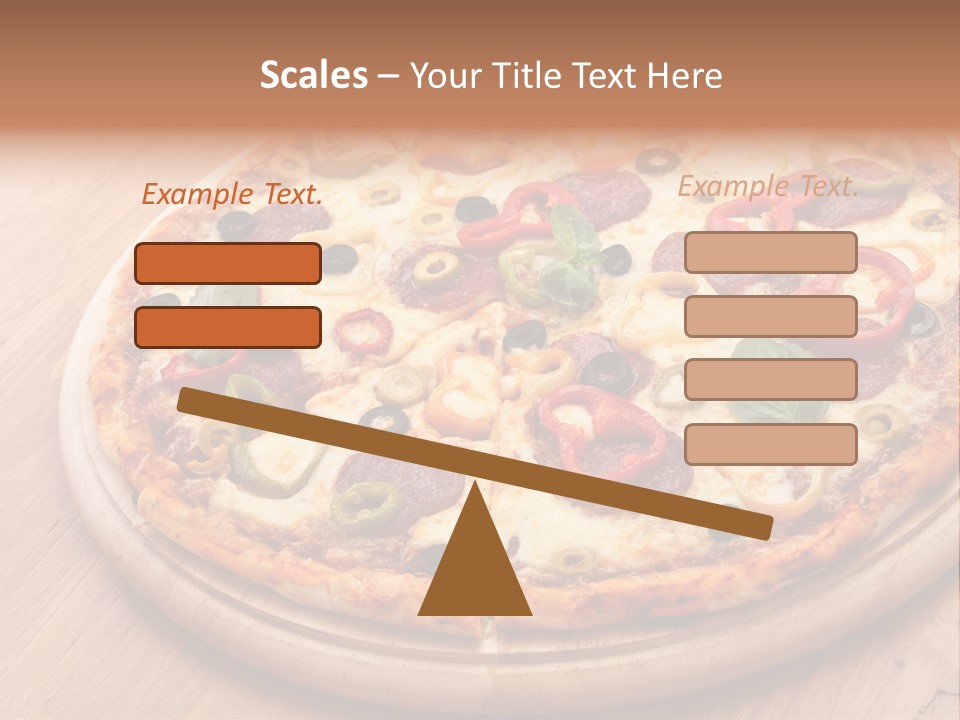 Gluten Free Pizza Dough PowerPoint Template